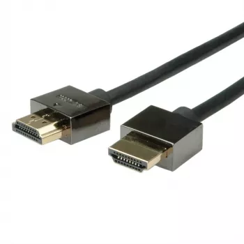 ROLINE High Speed - HDMI kábel s Ethernetom - HDMI (M) na HDMI (M) - 2 m - tienený - čierny (11.04.5592)