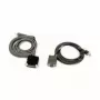 Datalogic CAB-433 kábel RS-232 PWR, DB-9 samica, rovný, 1,8 m, sivý