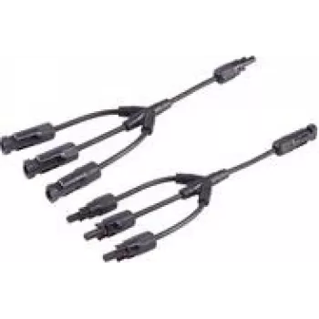 shiverpeaks®-PV4-T sada adaptérových káblov, 3/1, 4 mm², čierna/čierna, 30 cm (BS02-21033)