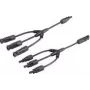 shiverpeaks®-PV4-T sada adaptérových káblov, 3/1, 4 mm², čierna/čierna, 30 cm (BS02-21033)