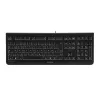 Klávesnica CHERRY KC 1000 univerzálna USB česká čierna