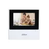 Dahua VTH2611L-WP vnútorný monitor IP a Wi-Fi, 4,3-palcový (10,9 cm) dotykový displej TFT, 480x272, PoE, biely