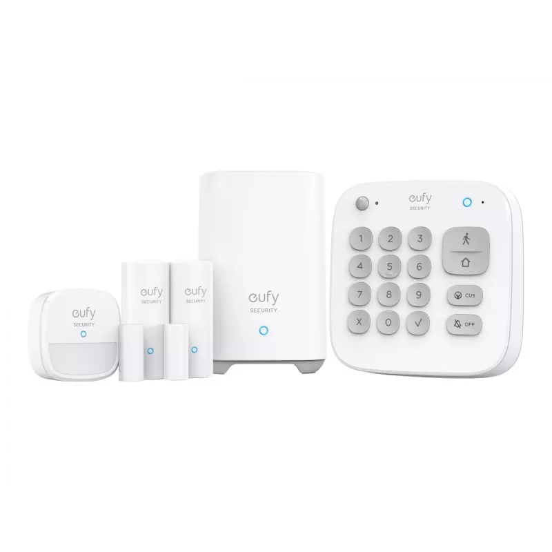 HOME SECURITY ALARM KIT/5-PIECE T8990321 EUFY