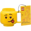 LEGO EYZ65827 malý keramický hrnček s veselou tvárou 255 ml