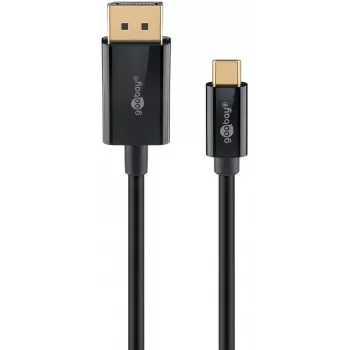 USB-C na DisplayPort kábel GOOBAY 75704, 1 m, až do 4K@60Hz