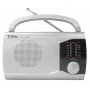 Prenosné rádio Eltra EWA strieborné — AM/FM prijímač, batériové
