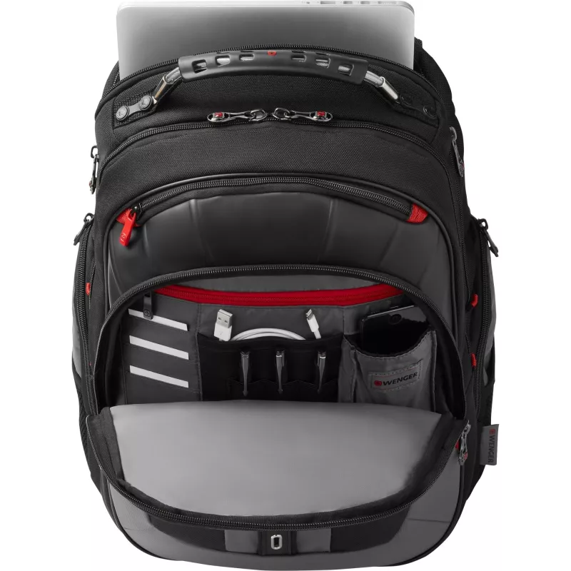 Wenger/SwissGear 600639 taška na notebook 43,2 cm (17) batoh čierna, sivá