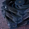 Ventilátor Cooler Master Mobius 120 OC 12 cm čierny 3 rýchlosti 3200 RPM