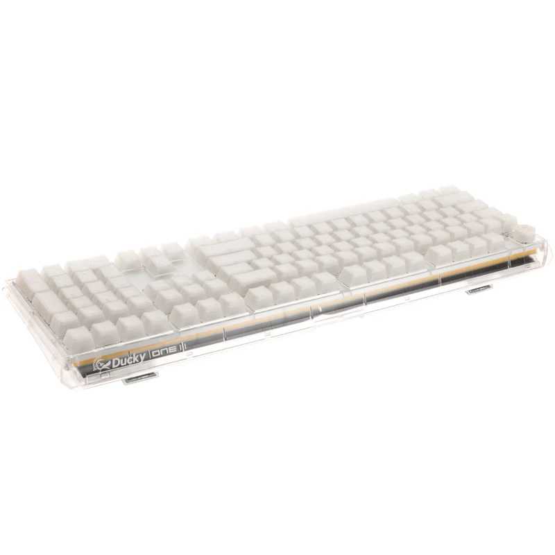 Ducky One 3 RGB klávesnica Gaming USB QWERTY US English biela