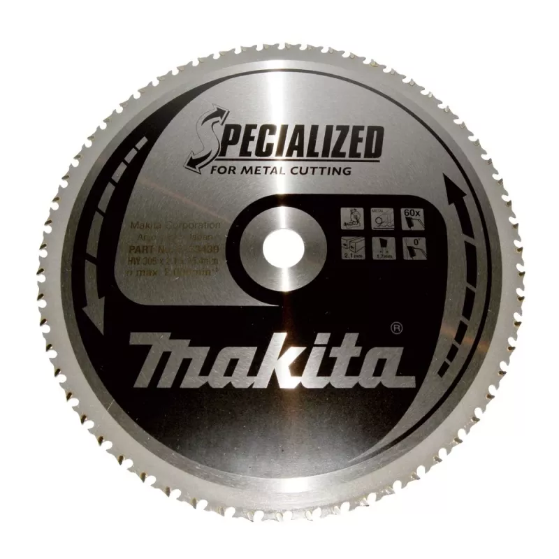 Makita Specialized B-33439 pílový kotúč na kov, 305 mm, 60 zubov