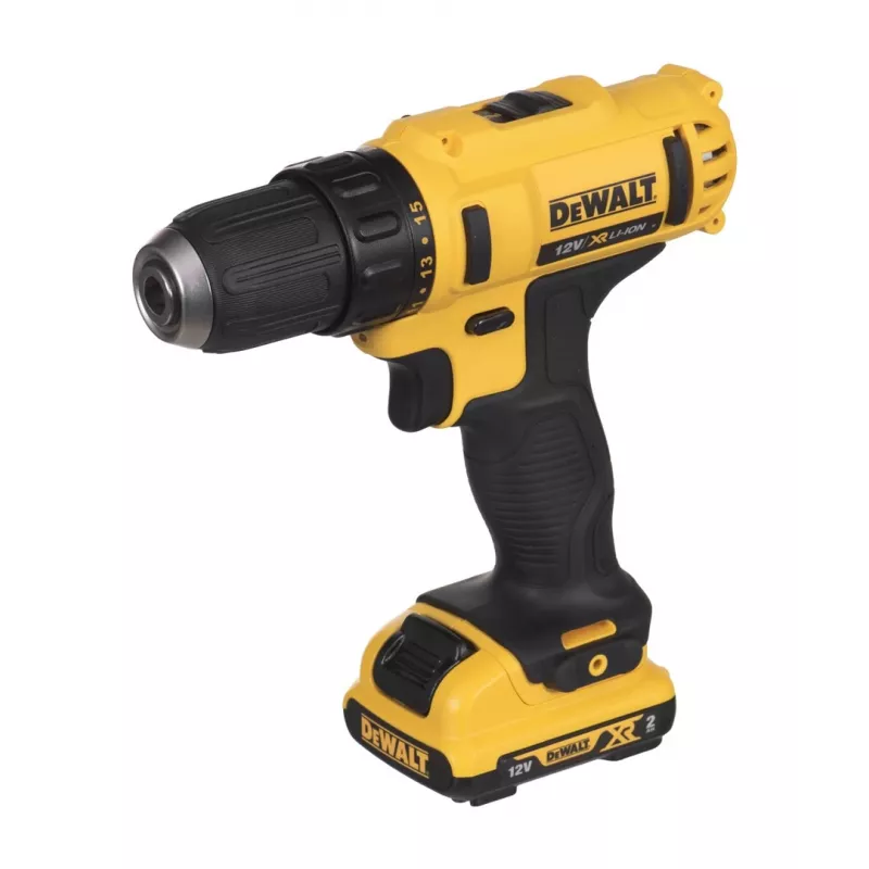 DeWALT DCD bezuhlíkový 10,8V akumulátorový vŕtací skrutkovač Li-Ion, Euro konektor