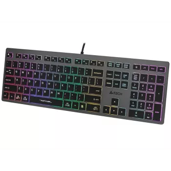 Káblová klávesnica A4Tech FSTYLER FX60H s neónovým podsvietením