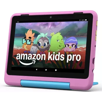 Amazon | Fire HD 8 Kids Pro (2024) | ružová | 1280 x 800 pixelov | 32 GB | Wi-Fi | 802.11ac | Bluetooth verzia 5.2