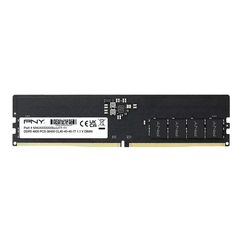 Pamäť PNY DDR5 16GB 4800MHz DIMM MD16GSD54800-SB
