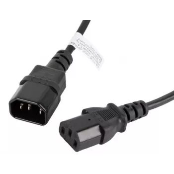 Napájací kábel Lanberg CA-C13E-10CC-0018-BK čierny 1,8 m