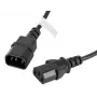 Napájací kábel Lanberg CA-C13E-10CC-0018-BK čierny 1,8 m