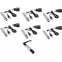 Bezdrôtový systém DMX EUROLITE QuickDMX sada vysielač 1x + 6x batériový prijímač (bezdrôtové DMX vysielanie/prijímanie)