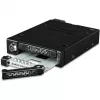 Rámik adaptéra šachty disku icy dock MB092VK-B pre 2 x 6,3 cm U.2 / U.3 NVMe SSD do 3,5-palcovej šachty (čierny)