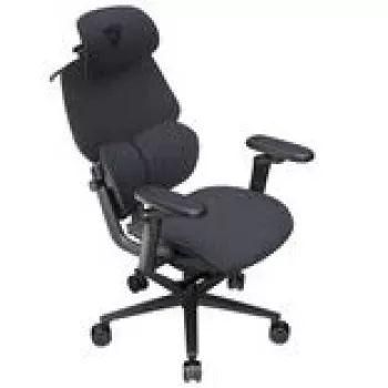 Gamingová stolička thunder x3 FLEX Pro Fabric sivá — ergonomická otočná stolička, nastaviteľné podrúčky a sklon