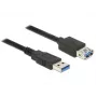 USB kábel DeLOCK 85054 USB 3.2 Gen 1 1m čierny