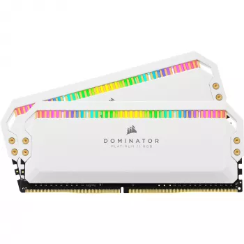 DIMM 32 GB DDR5-5200 2x 16 GB dual kit biela Dominator Platinum RGB INTEL XMP