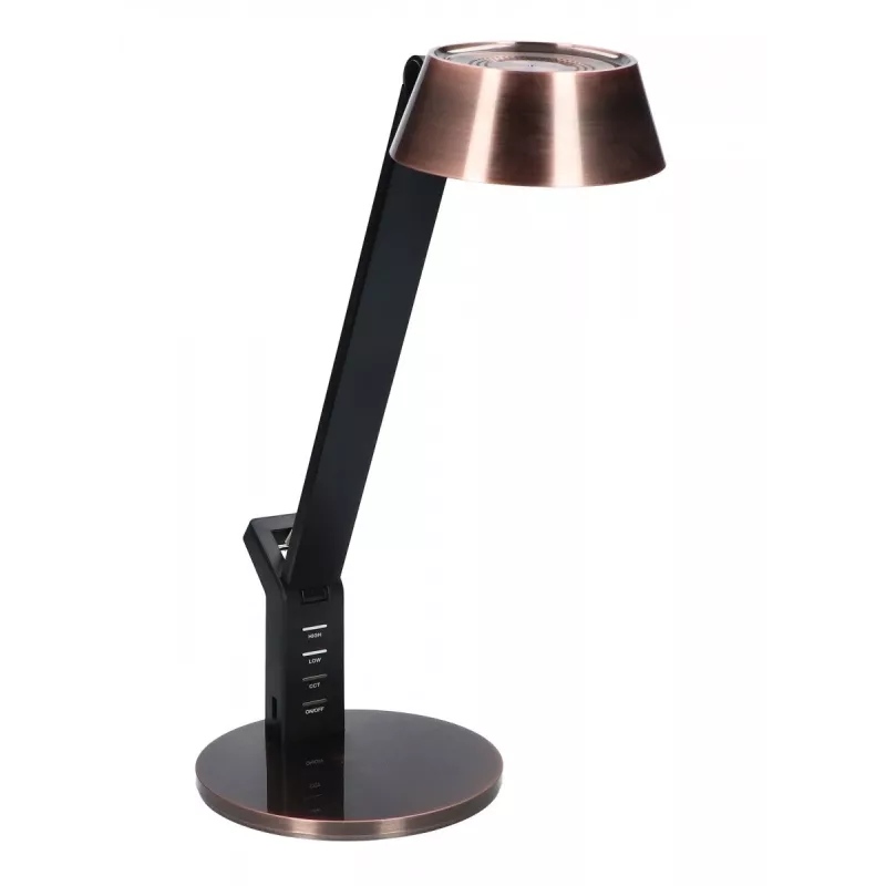 LED stolová lampa MAXCOM ML 4400 — 4400 lumenov, medené prevedenie