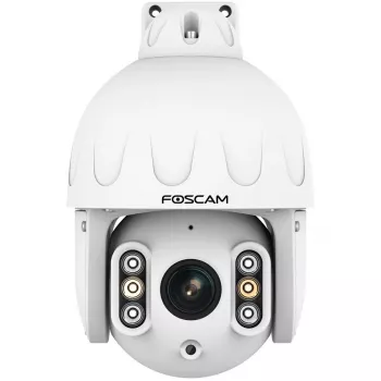 Foscam SD8EP PoE bezpečnostná kamera biela 8MP (3840x2160), Power over Ethernet, funkcia otáčania a naklápania, 4-násobný optický zoom