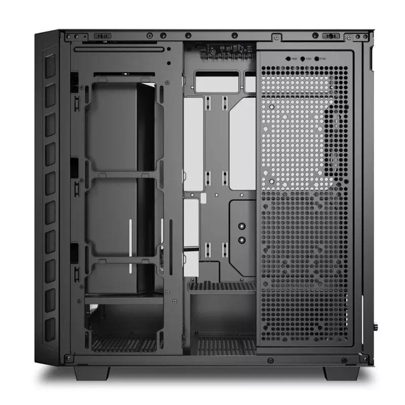Sharkoon REBEL C80G RGB Midi Tower čierna