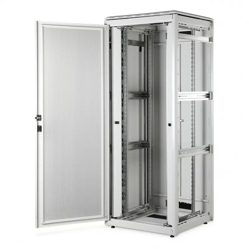Samostatne stojaci sieťový rozvádzač DIGITUS Unique Series 42U 800x800 mm IP20 800 kg sivý