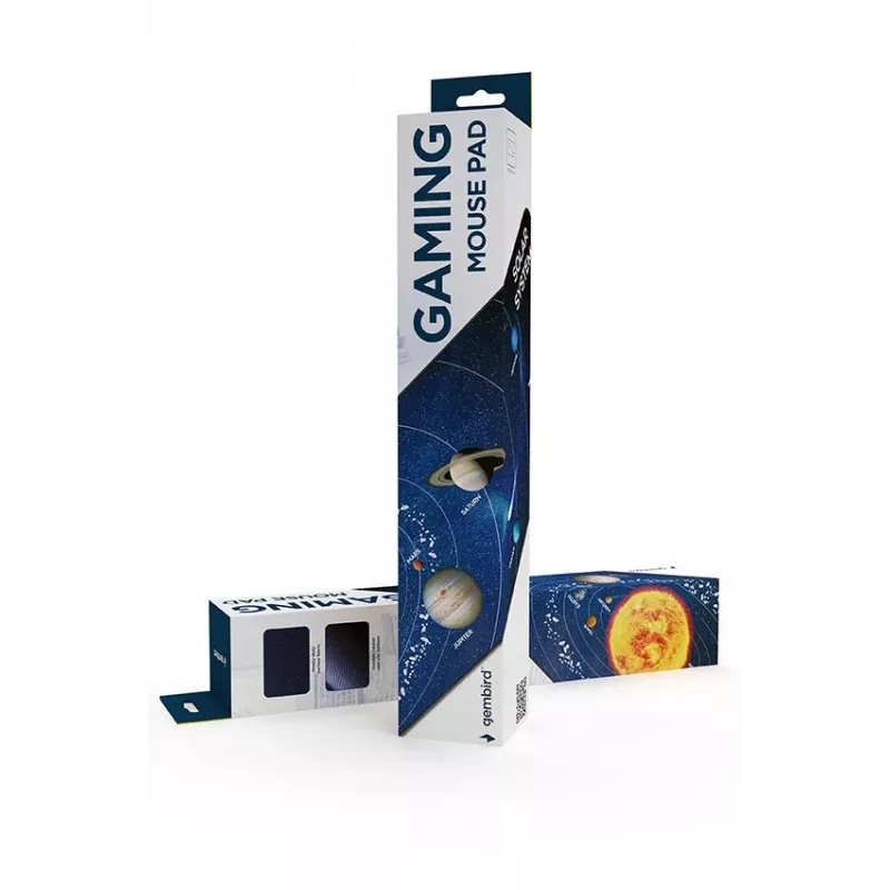 Gembird MP-SOLARSYSTEM-XL-01 herná podložka pod myš extra veľká\Kosmos\ 350 x 900