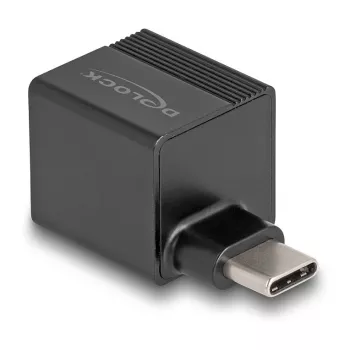 DeLOCK USB Type-C adaptér na Gigabit LAN mini čierny