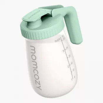 Momcozy GP01 nádoba na skladovanie materského mlieka 32OZ zelená