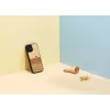 Ochranné puzdro Man and Wood pre iPhone 12 mini — Terra čierna