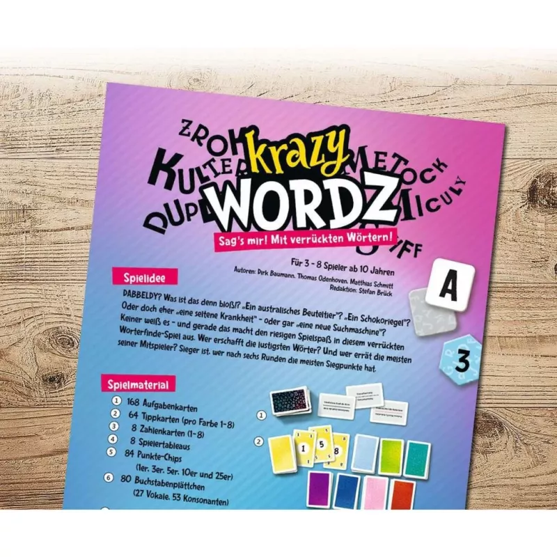 Krazy Words, spoločenská hra
