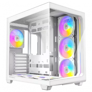 Antec C5 - Midi-Tower - PC - biela - ATX - ITX - Micro-ATX - sklo - plast - oceľ - 3x 120 mm (0-761345-10034-2)