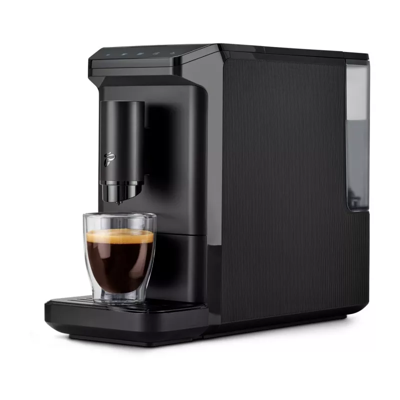 Espresso stroj Tchibo Esperto Mini čierny – kompaktný espresso stroj pre domácnosť