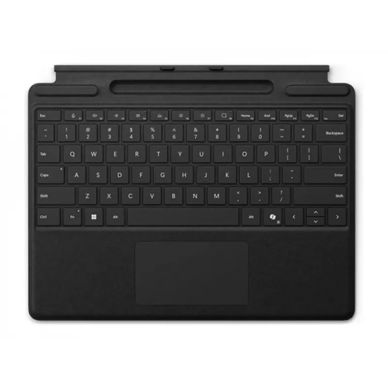 Microsoft Surface Pro klávesnica s úložným priestorom pre Slim Pen, čierna, angličtina (8XB-00161)