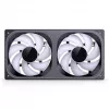 Ventilátor Jonsbo ZB-240 240mm ARGB PWM čierny — Infinity-Mirror dizajn