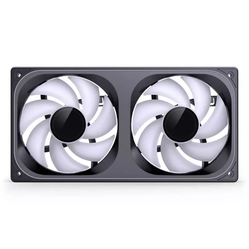 Ventilátor Jonsbo ZB-240 240mm ARGB PWM čierny — Infinity-Mirror dizajn