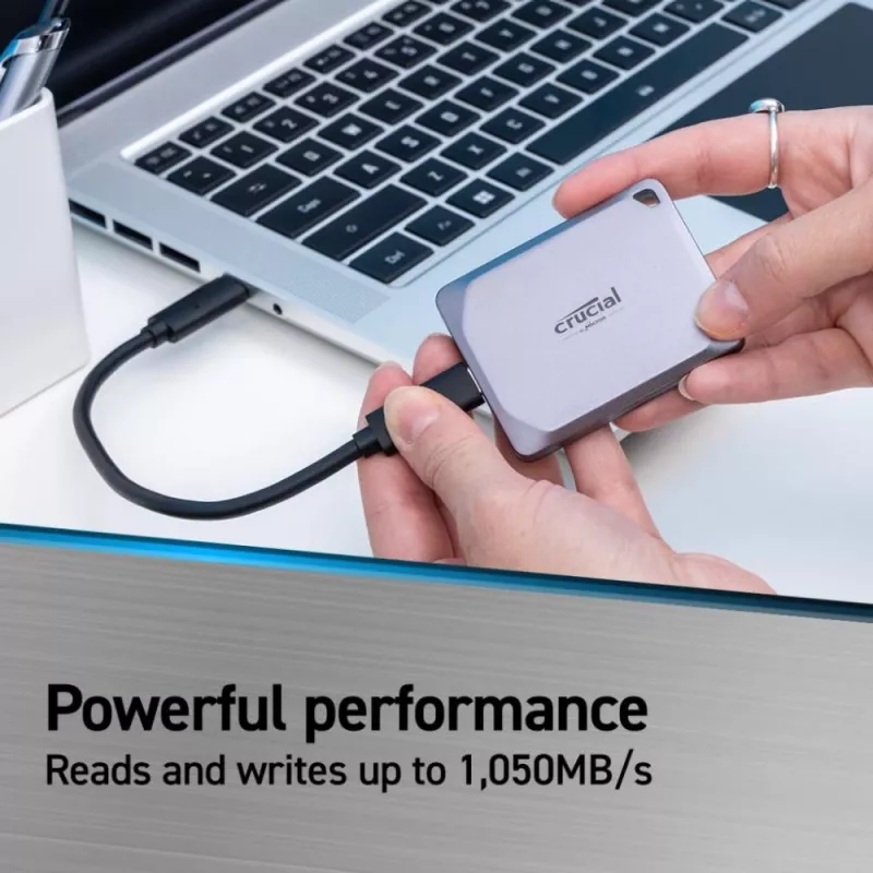 Crucial X9 Pro 4TB externý USB 3.2 Gen2 Type-C prenosný SSD