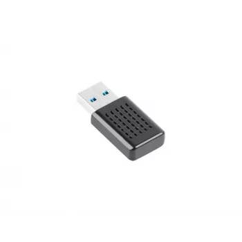 Bezdrôtový USB sieťový adaptér LANBERG NC-1200-WI, WLAN USB 2.0, 2x interná anténa 2 dBi, až 5000 Mbit/s