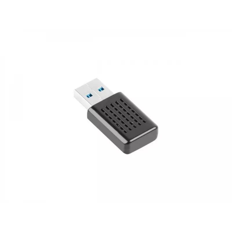 Lanberg NC-1200-WI AC1200 dvojpásmový USB 3.0 WiFi adaptér, 2 vnútorné antény, čierny