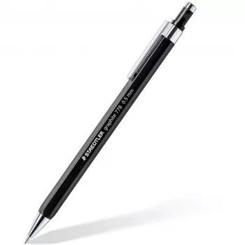 Grafitová ceruzka Staedtler 7785ABK25D HB šesťhranná čierna/strieborná, 1 kus