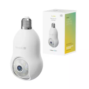 Avanca International BV Bulb Cam 4K outdoorová IP kamera HBBU-0209, biela