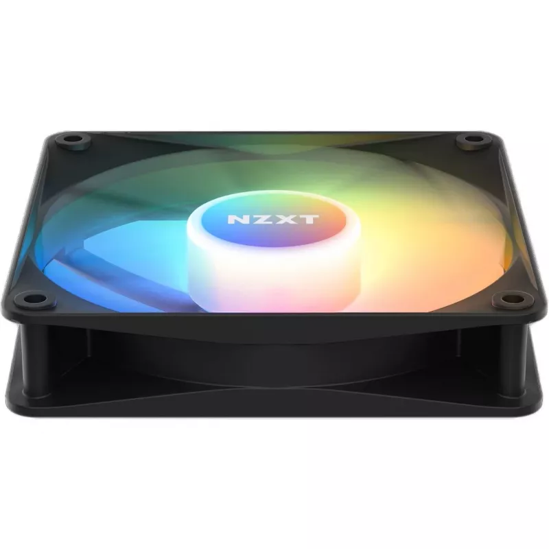 NZXT F120 RGB Core ventilátor do skrine 120 mm, 4-pinový PWM, čierny