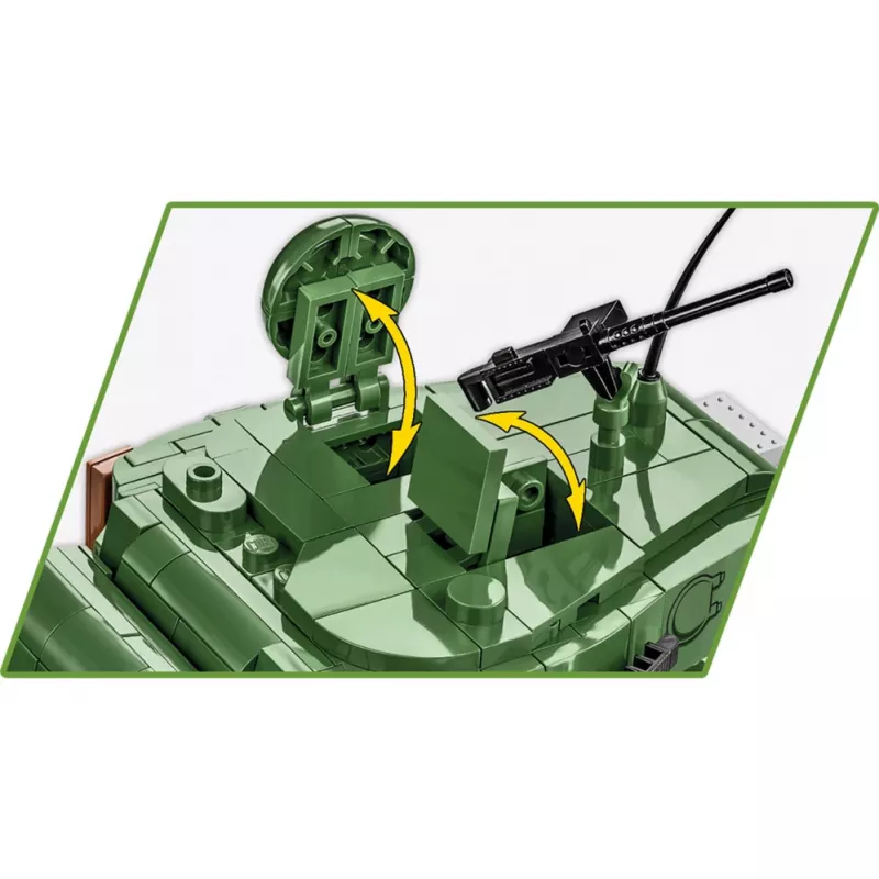 Stavebnica COBI M26 Pershing T26E3 904 dielov plast pre deti od 3 rokov
