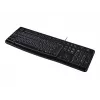K120 káblová klávesnica, káblová, USB, QWERTZ, čierna