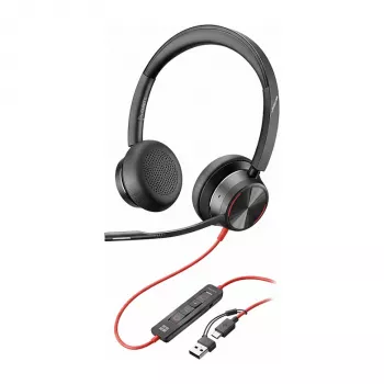 HP Poly Blackwire 8225-M USB-C stereo headset, ANC, certifikovaný pre Teams (Bulk) (C92SCA6)