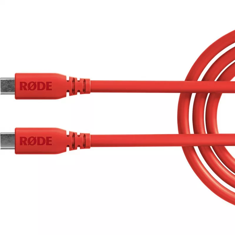 Rode SC27-R USB-C na USB-C kábel, USB 3.2 Gen1, červený (2 m, PD)