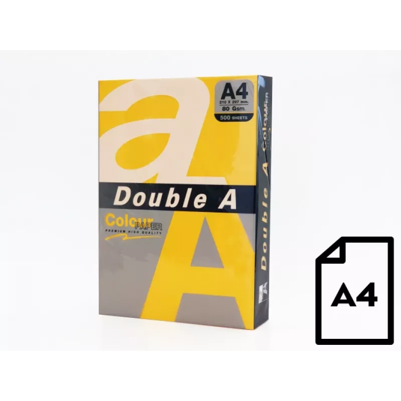 Farebný papier A4 double a DA-GOLD 80 g/m², 500 listov